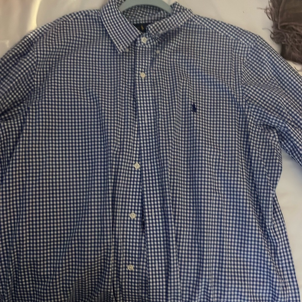 Men’s ralph lauren bottom up dress shirt